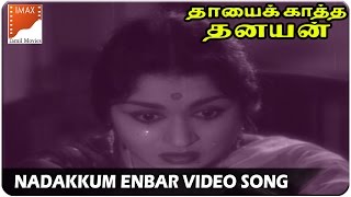 Nadakkum Enbar Video Songs  Thayai Katha Thanayan Movie  MGR B Sarojadevi  South Video Songs [upl. by Derby]