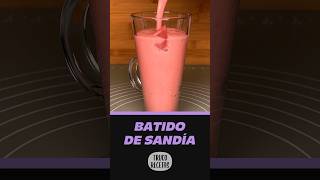 Batidos de frutas El MEJOR BATIDO de SANDÍA 🥤🍉 [upl. by Ahsiyn900]