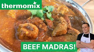 Thermomix TM6 Beef Madras [upl. by Esilana]