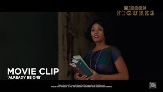 Hidden Figures  Already Be One Movie Clip in HD 1080p [upl. by Hodosh]