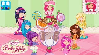 Strawberry Shortcake Bake Shop  How To Make Brownie Supreme with Raspberry [upl. by Hills]