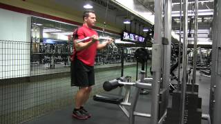 Straight Bar Reverse Grip Press Down [upl. by Bergh]