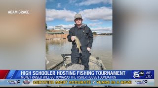 High schooler hosting fishing tournament to raise money for veterans [upl. by Nnyw944]