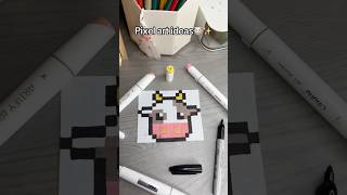 🐮Pixel art ideas✨ pixelartideas pixelpixel art cute [upl. by Odelia]