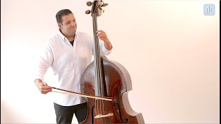 Ödön Racz Double Bass Solo Domenico Dragonetti  Waltz No1 Henle Library [upl. by Assennev]