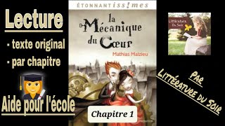 1 La mécanique du cœur de Matias Malzieu  chapitre 1  livre audio [upl. by Dylane532]