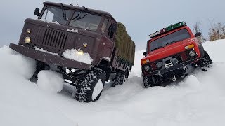 ШИШИГА И НИВА НА БЕЗДОРОЖЬЕ  GAZ 66 and Niva Offroad [upl. by Rrats]