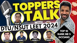 DTUNSUT BTECH LEET 2024 RESULT OUT TOP 10 RANK ME 5 GCCIANS DTUNSUT LEETCOACHING SYLLABUS TIPS [upl. by Atyekram243]