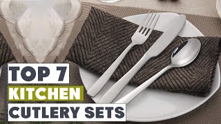 Top 7 Best Cutlery Sets for Effortless Cooking  Ultimate Guide [upl. by Daniell]