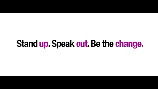 StandUpSpeakOutBeTheChange NMDDC Reduce Violence Against Women Campaign [upl. by Ayota511]