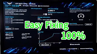 Fixing Stuck Asus UEFI BIOS EZ Mode Ultimate Troubleshooting Guide [upl. by Yalahs694]