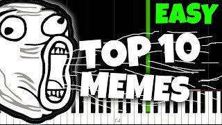 Top 10 Meme Songs And How To Play Them [upl. by Castara801]