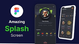 Figma Splash Screen Design  React Native [upl. by Ondrea]