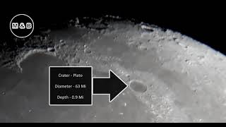 How Our Moon Looks Through my Scope  4K [upl. by Sheply207]