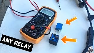 HOW TO TEST RELAY ANY RELAY [upl. by Pillsbury654]