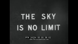 quot THE SKY IS NO LIMITquot 1952 US AIR FORCE AEROBEE ROCKET LAUNCH HOLLOMAN NEW MEXICO 24254 [upl. by Llerahc]