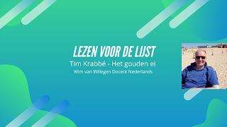 Boekbespreking Tim Krabbé  Het gouden ei [upl. by Nitram]