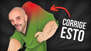 El mejor EJERCICIO para CORREGIR tu POSTURA en menos de 1 MINUTO [upl. by Mallen]