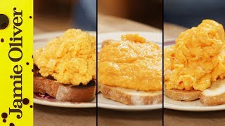 How To Make Perfect Scrambled Eggs  3 ways  Jamie Oliver [upl. by Alimak665]