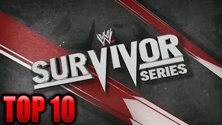 Top 10 Best WWE Survior Series Matches Ever [upl. by Punke]