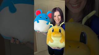 NEW Dragonite and Marill Squishmallows  Pokémon Center Exclusives pokemon squishmallows shorts [upl. by Lednik466]