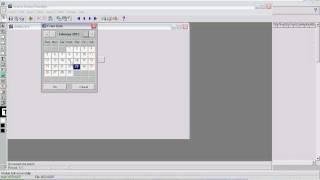 CALENDAR ON ORACLE FORMS 6i [upl. by Rabassa]