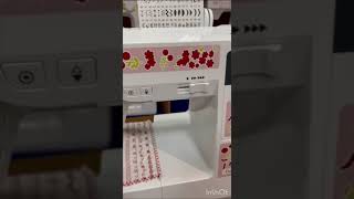 Компьютерная швейная машина Janome Excellent Stitch 200 [upl. by Aitnis]