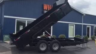 Griffin 7x14 dump trailer at Wild Bills 5400 [upl. by Worsham]