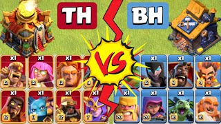 TH16 Super Troops vs Builder Hall Troops  Clash of Clans [upl. by China]