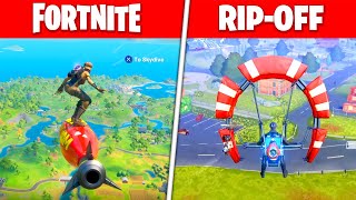 Top 10 Fortnite RIPOFFS Best  Worst [upl. by Ruthy228]