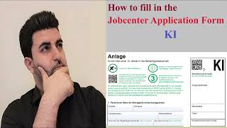 How to fill in the Jobcenter Application Form KI [upl. by Aldrich]