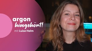 hingehört Luise Helm – Sprecherin im TrueCrimePodcast »Das System Söring« [upl. by Kellby]