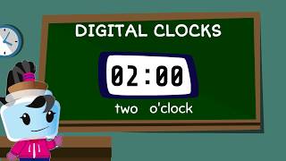 How to Tell and Write Time Digital and Analog Clocks  1st Grade Math 1MD3 [upl. by Haff]