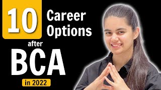 10 Career Options after BCA in 2022 [upl. by Nosreffej26]