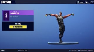 Fortnite new emoteShake it up  Maracas emote [upl. by Naldo636]