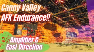 Fortnite STW Canny Valley endurance build AFK  Amplifier C East  Fortnite Save The World [upl. by Jarlen530]