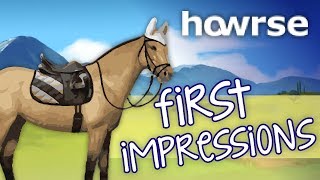 Howrse First Impressions [upl. by Tobit]