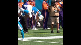 JK Dobbins rushes for a 43yard touchdown vs Carolina Panthers [upl. by Placia]