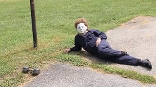 Michael Myers Halloween BLOOPERS and OUTTAKES [upl. by Ylatan595]