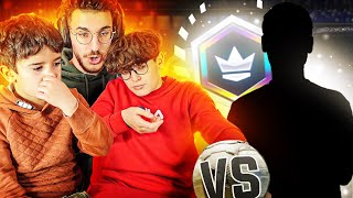 3 FRERES CONTRE UN JOUEUR PRO SUR ROCKET LEAGUE MOBILE SIDESWIPE [upl. by Dibbell197]