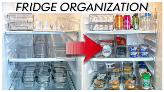 FRIDGE ORGANIZATION Organize with ME [upl. by Williamson]