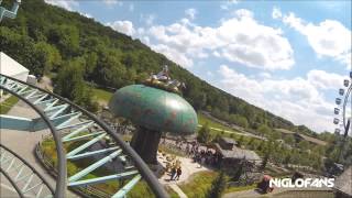 Bobsleigh à Nigloland Full HD Go Pro [upl. by Soiritos]