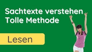 Schwierige Sachtexte verstehen ✅ 5SchritteLesemethode [upl. by Kho]