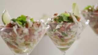 How to Make Crab Ceviche  Ceviche Recipe  Allrecipescom [upl. by Nhepets]