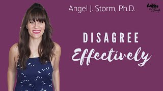 How to Disagree Effectively  How to Disagree Respectfully [upl. by Caswell]