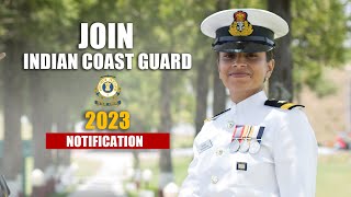 Indian Coast Guard Assistant Commandant Notification 2023  Eligibility Complete Selection Process [upl. by Relyuc]