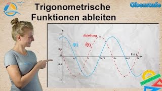 Trigonometrische Funktionen ableiten  Oberstufe ★ Übung 2 [upl. by Mateo]