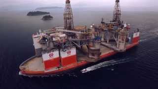 Transport of two semisubmersible drilling rigs [upl. by Muhan728]