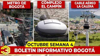 Noticias de Infraestructura de la Actualidad de Bogotá  4° Semana Octubre [upl. by Loren]