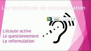 Les techniques de communication [upl. by Yordan]